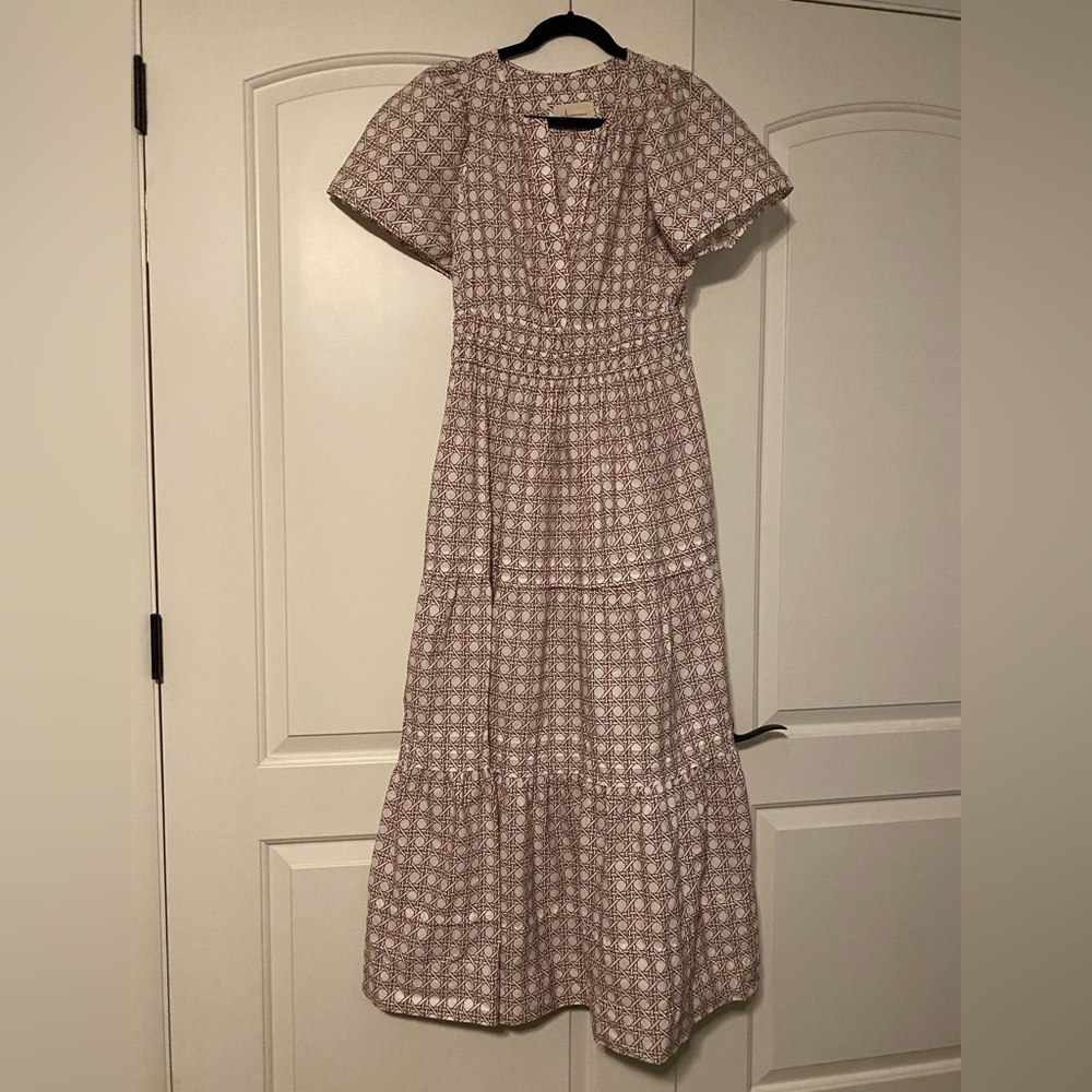 Somerset Maxi Dress in Crimson